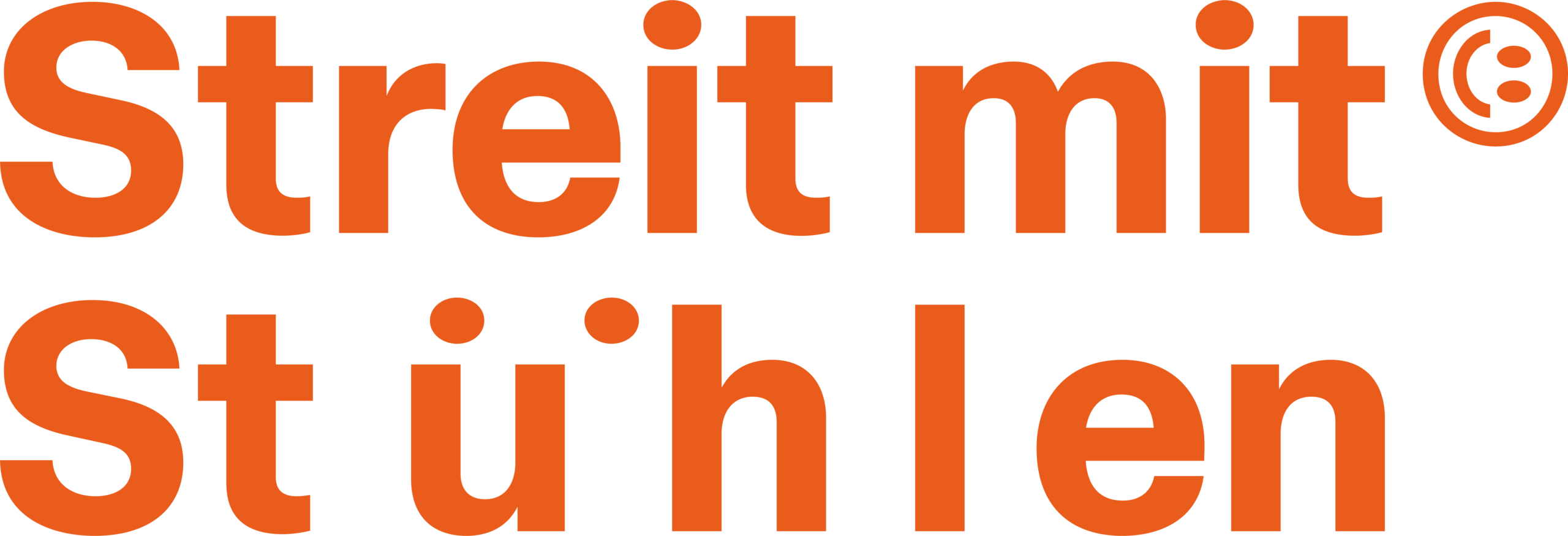Streit mit Stühlen